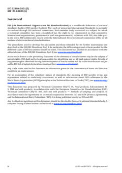ISO 22184:2021 - Milk and milk products — Determination of the sugar contents — High performance anion exchange chromatography with pulsed amperometric detection method (HPAEC-PAD)
Released:2/3/2021 - Page 4 preview