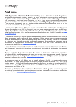 ISO 22184:2021 - Lait et produits laitiers — Détermination de la teneur en sucre — Chromatographie d’échange d’anions haute performance couplée à la détection par ampérométrie pulsée (HPAEC-PAD)
Released:2/3/2021 - Page 4 preview