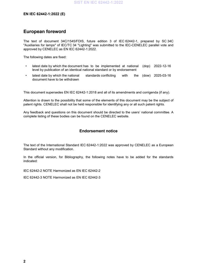 EN IEC 62442-1:2022 EN IEC 62442-1:2022 - Page 4 preview