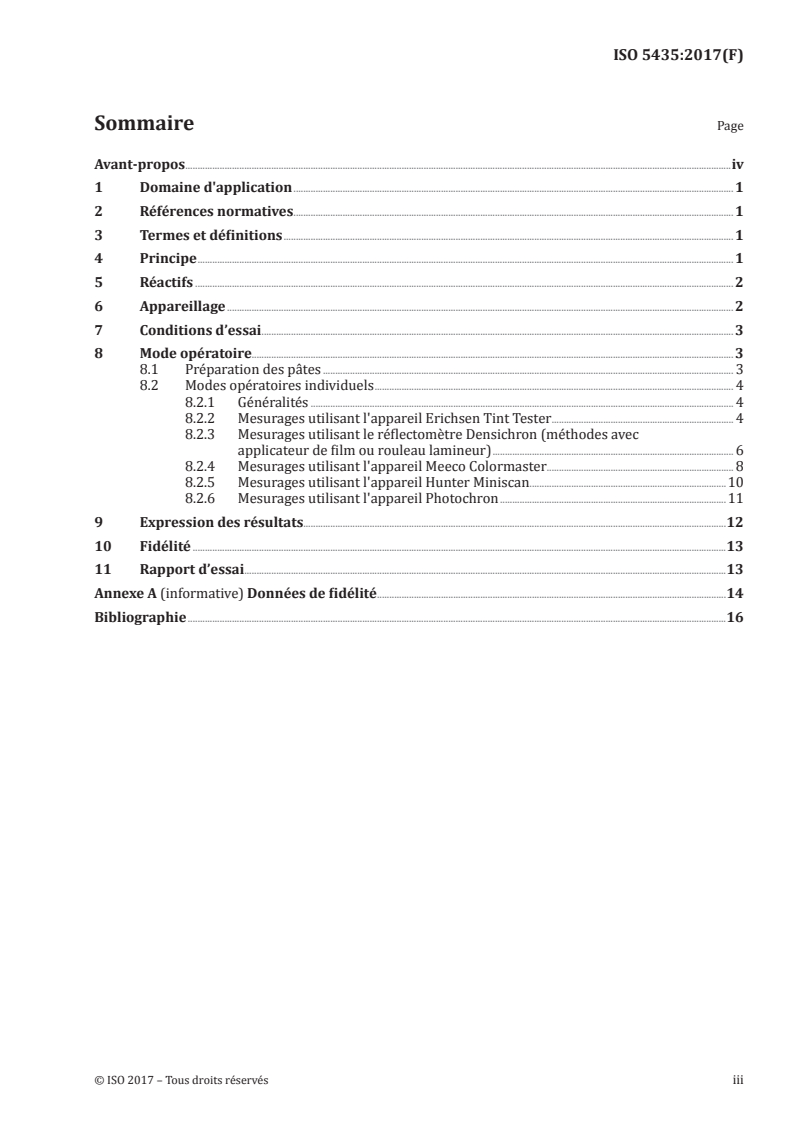 ISO 5435:2017 ISO 5435:2017 - Ingrédients de mélange du caoutchouc — Noir de carbone — Détermination du pouvoir colorant
Released:2/12/2018 - Page 3 preview