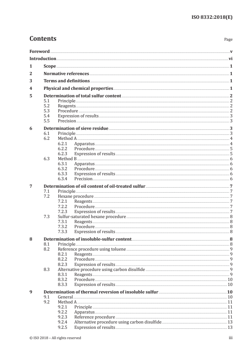 ISO 8332:2018 - Rubber compounding ingredients — Sulfur — Methods of test
Released:10/18/2018