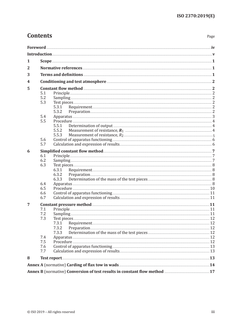 ISO 2370:2019 - Textiles — Determination of fineness of flax fibres — Permeametric methods
Released:1/10/2019