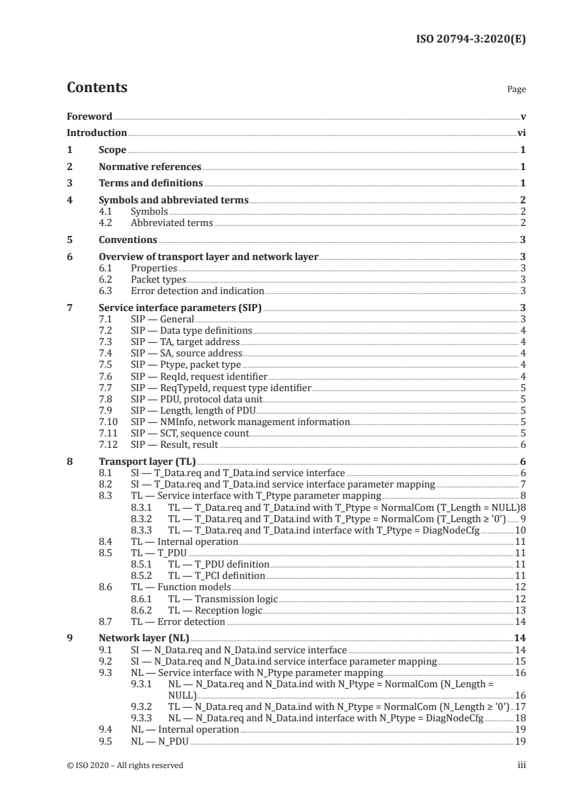 ISO 20794-3:2020 - Road vehicles — Clock extension peripheral interface (CXPI) — Part 3: Transport and network layer
Released:2/5/2020