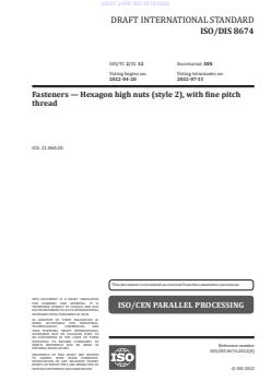 oSIST prEN ISO 8674:2022 - Page 3 preview