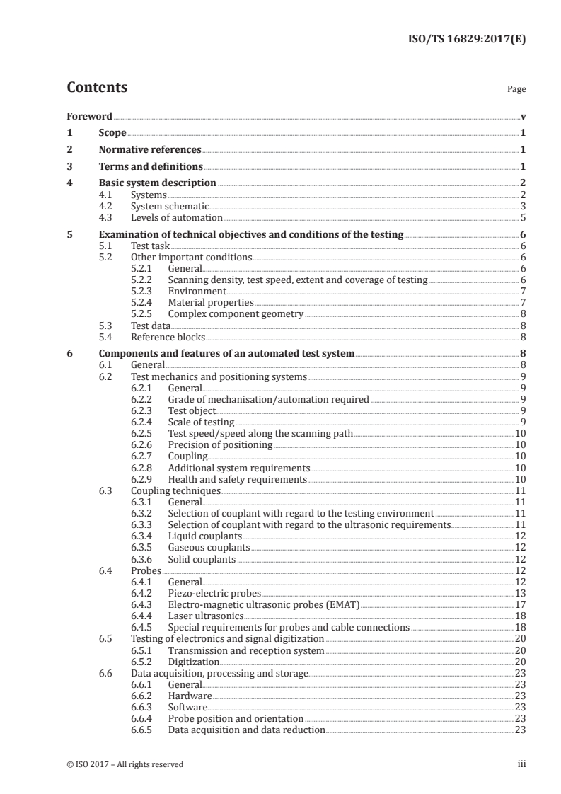 ISO/TS 16829:2017 - Non-destructive testing — Automated ultrasonic testing — Selection and application of systems
Released:10/18/2017