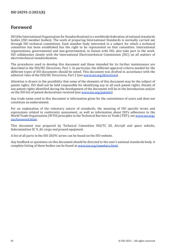 ISO 20291-2:2021 ISO 20291-2:2021 - Air cargo -- Restraint slings - Page 4 preview