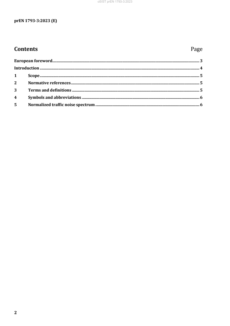 kSIST FprEN 1793-3:2025 oSIST prEN 1793-3:2023 - Page 4 preview
