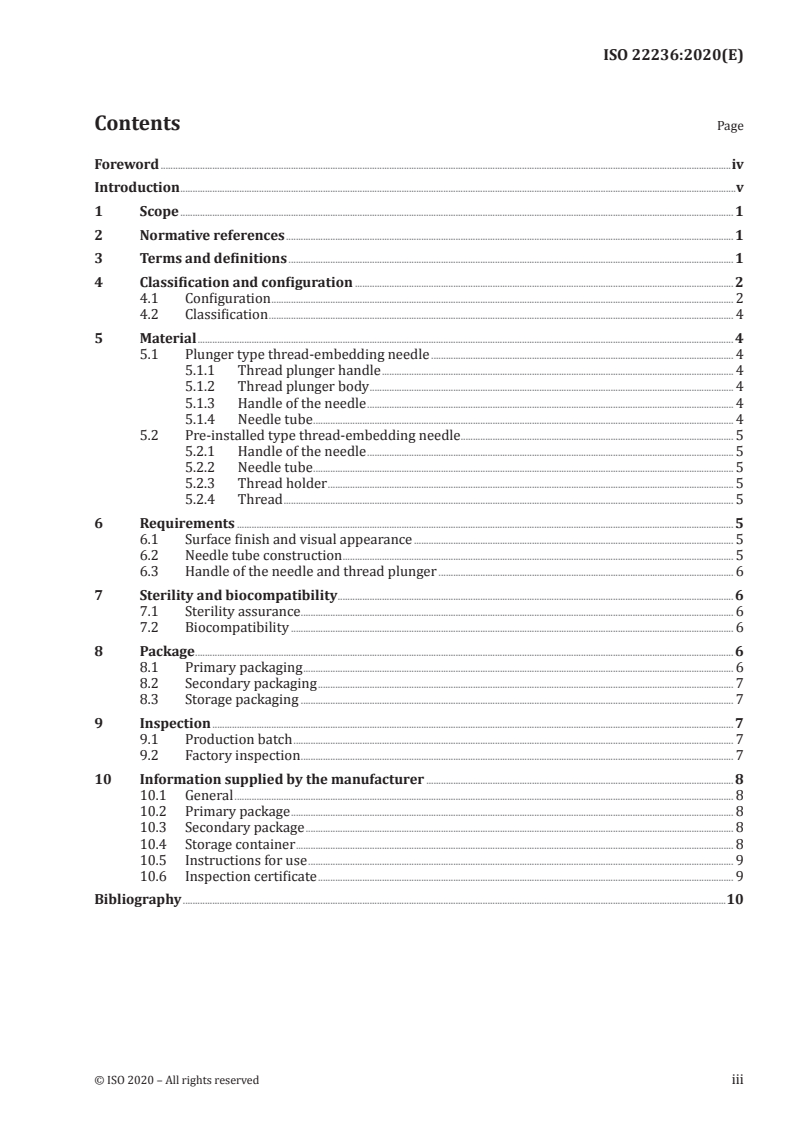 ISO 22236:2020 - Traditional Chinese medicine —Thread-embedding acupuncture needle for single use
Released:6/2/2020