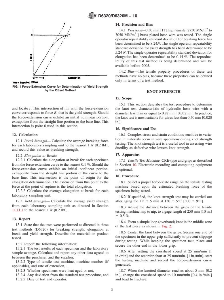 ASTM D6320/D6320M-10 - Standard Test Methods for Single Filament Hose Reinforcing Wire Made from Steel