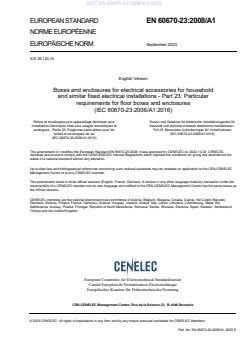 SIST EN 60670-23:2009/A1:2023 - Page 3 preview