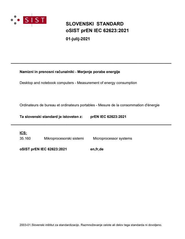 prEN IEC 62623:2021 - BARVE na PDF-str 22,27,28,35