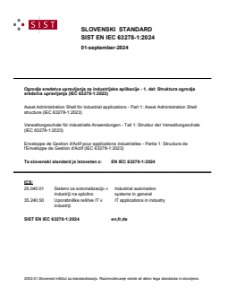 EN IEC 63278-1:2024 - BARVE - Page 1 preview