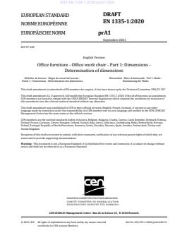 EN 1335-1:2020/FprA1 EN 1335-1:2020/oprA1:2021 - BARVE - Page 3 preview