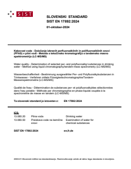 EN 17892:2024 - BARVE - Page 1 preview