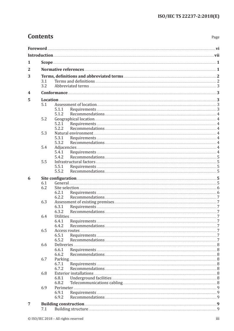 ISO/IEC TS 22237-2:2018 ISO/IEC TS 22237-2:2018 - Information technology — Data centre facilities and infrastructures — Part 2: Building construction
Released:4/27/2018