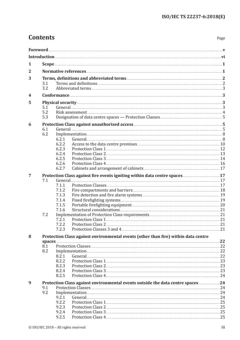ISO/IEC TS 22237-6:2018 ISO/IEC TS 22237-6:2018 - Information technology — Data centre facilities and infrastructures — Part 6: Security systems
Released:4/27/2018