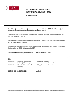 SIST EN IEC 62453-71:2024 SIST EN IEC 62453-71:2024 - BARVE - Page 1 preview