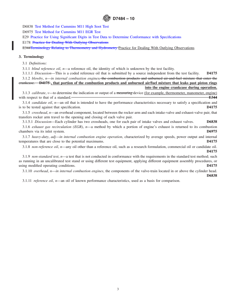 REDLINE ASTM D7484-10 - Standard Test Method for Evaluation of Automotive Engine Oils for Valve-Train Wear Performance in Cummins ISB Medium-Duty Diesel Engine