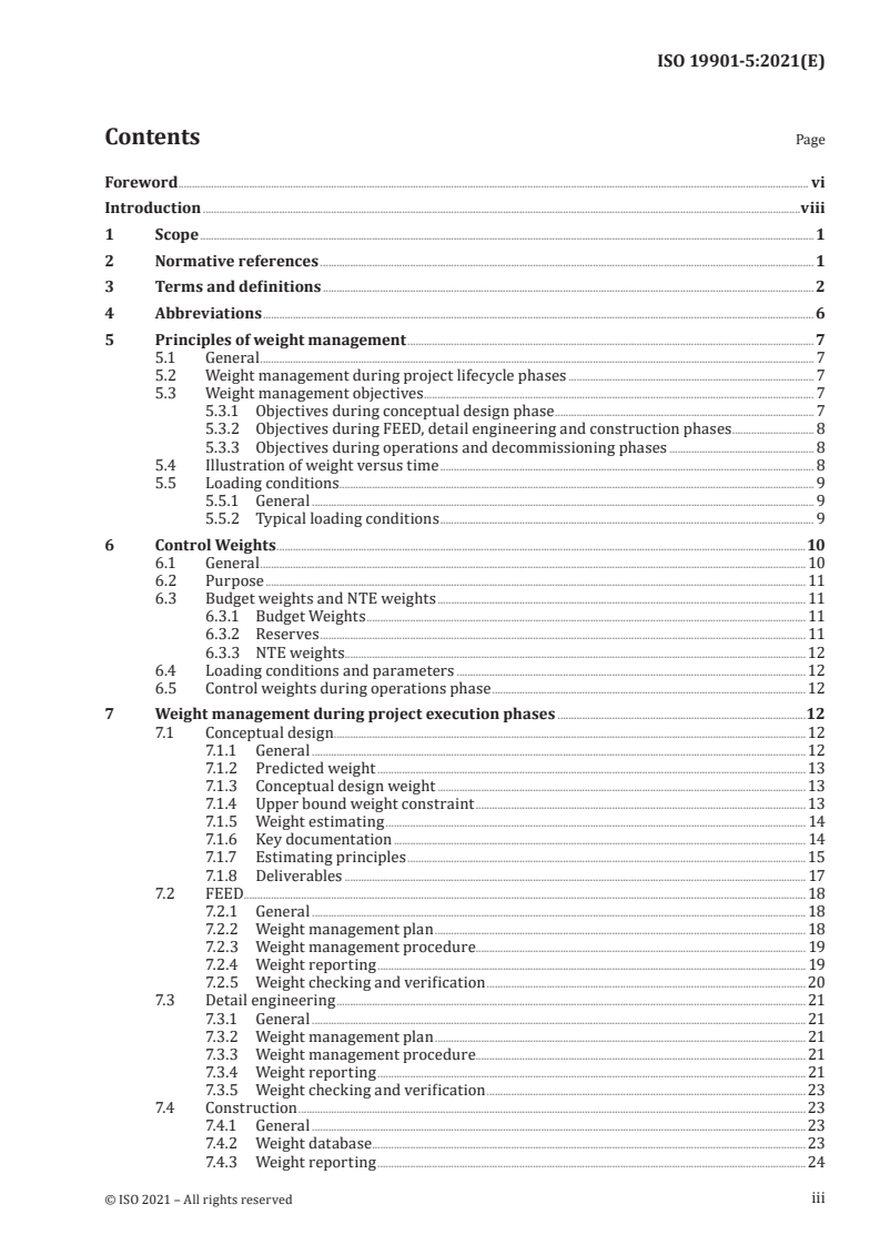 ISO 19901-5:2021 ISO 19901-5:2021 - Petroleum and natural gas industries — Specific requirements for offshore structures — Part 5: Weight management
Released:11/16/2021