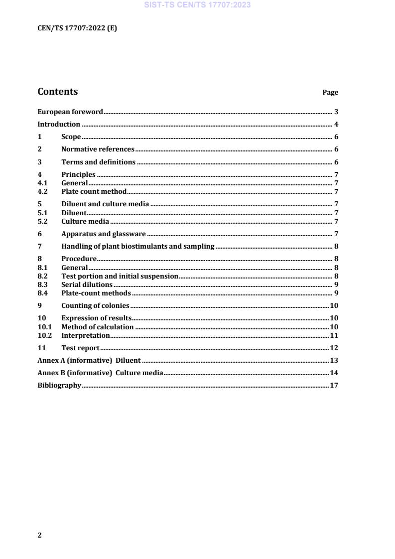 CEN/TS 17707:2022 TS CEN/TS 17707:2023 - Page 4 preview