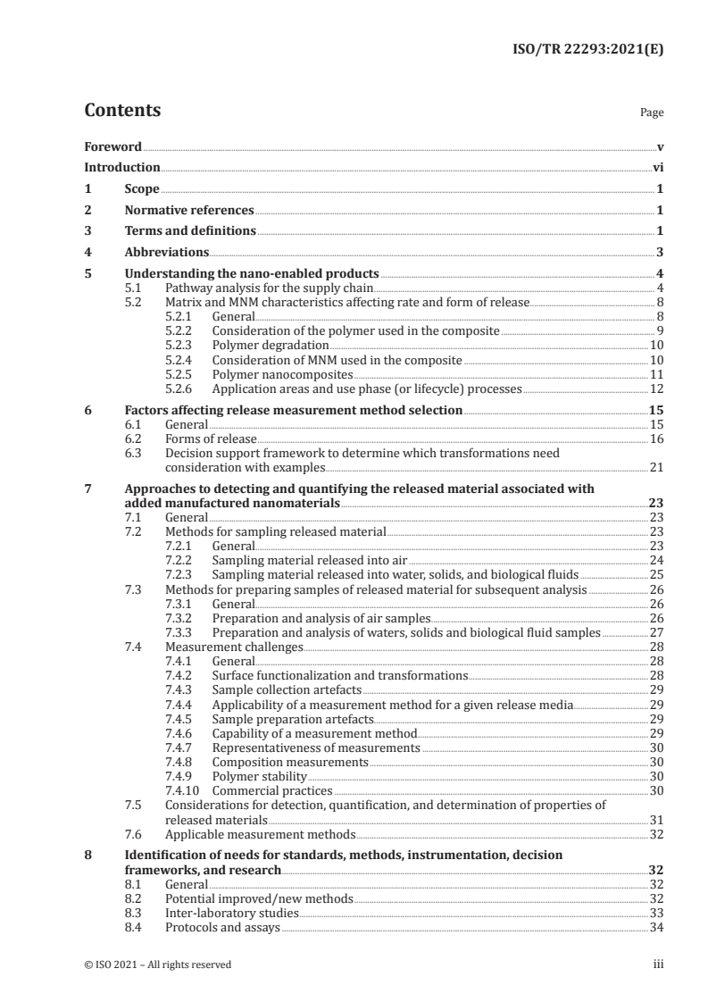 ISO/TR 22293:2021 ISO/TR 22293:2021 - Evaluation of methods for assessing the release of nanomaterials from commercial, nanomaterial-containing polymer composites
Released:7/13/2021
