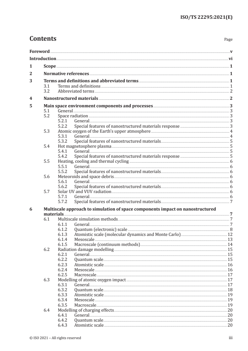 ISO/TS 22295:2021 - Space environment (natural and artificial) — Modelling of space environment impact on nanostructured materials — General principles
Released:5/24/2021