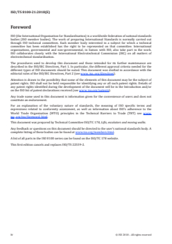 ISO/TS 8100-21:2018 - Lifts for the transport of persons and goods — Part 21: Global safety parameters (GSPs) meeting the global essential safety requirements (GESRs)
Released:9/21/2018 - Page 4 preview