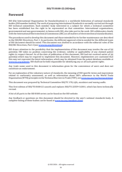 ISO/TS 8100-22:2024 ISO/TS 8100-22:2024 - Lifts for the transport of persons and goods — Part 22: Prerequisites for certification of lifts, model lifts, lift components and lift functions
Released:19. 06. 2024 - Page 4 preview