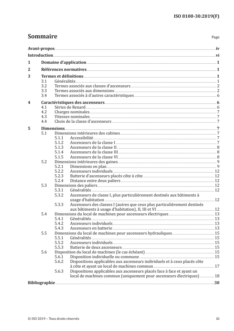 ISO 8100-30:2019 - Ascenseurs pour le transport des personnes et des charges — Partie 30: Installation d'ascenseurs des classes I, II, III et VI
Released:8/19/2020