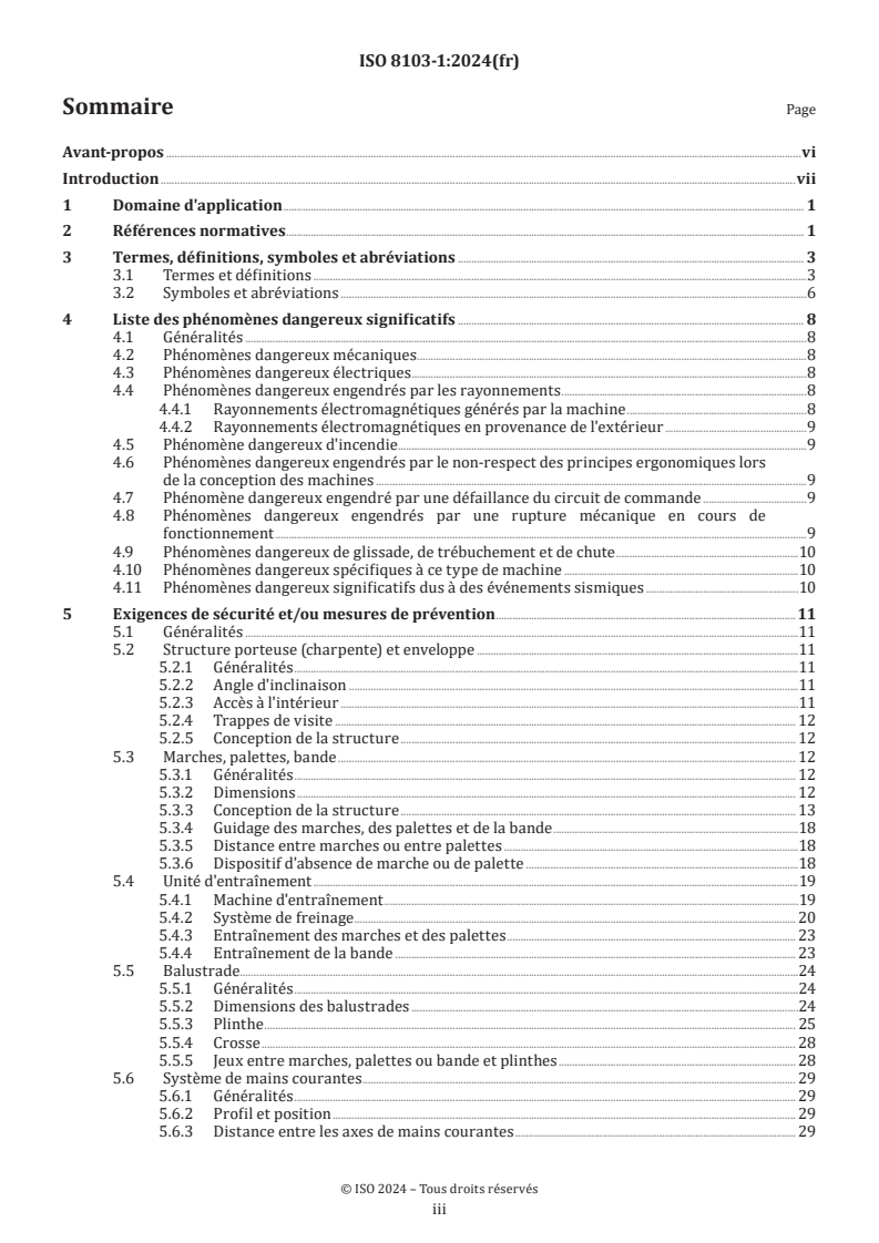 ISO 8103-1:2024 - Escaliers mécaniques et trottoirs roulants — Partie 1: Exigences de sécurité
Released:9. 10. 2024