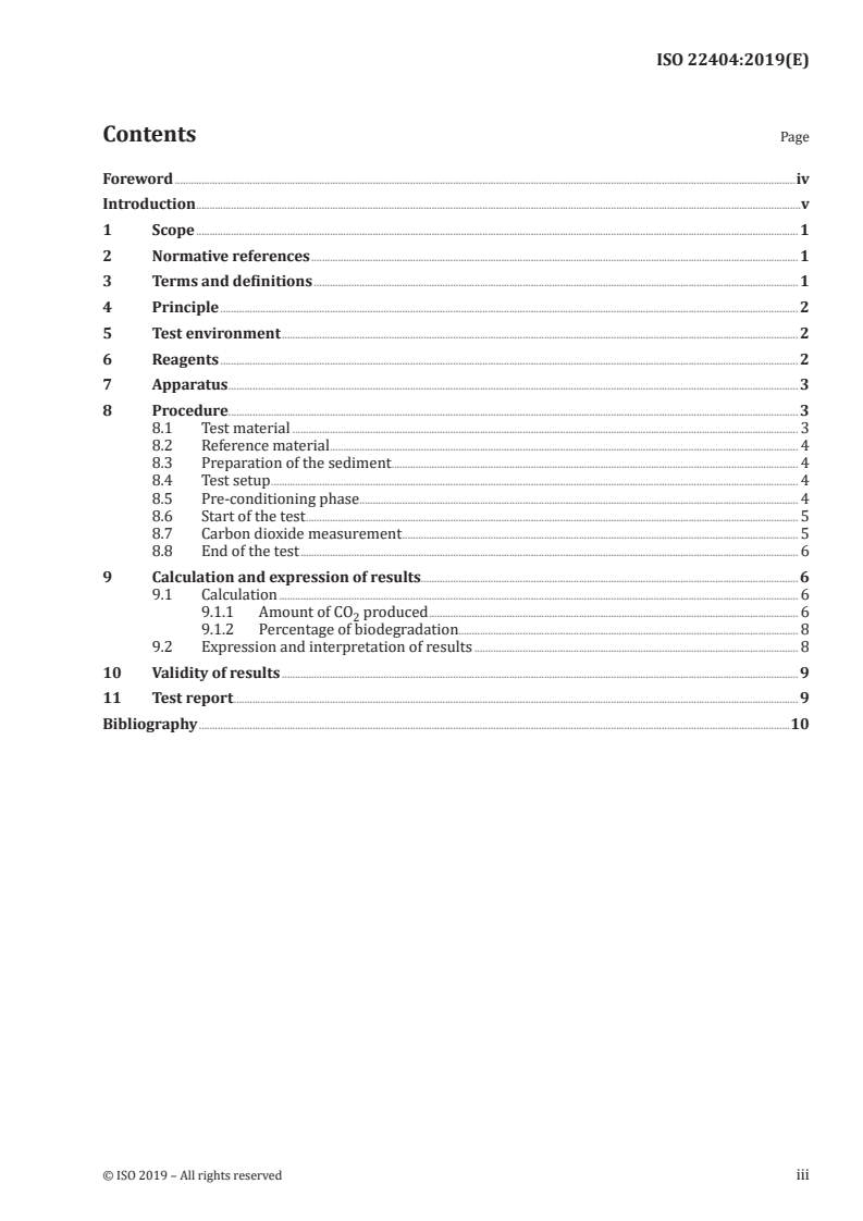 ISO 22404:2019 - Plastics — Determination of the aerobic biodegradation of non-floating materials exposed to marine sediment — Method by analysis of evolved carbon dioxide
Released:9/6/2019