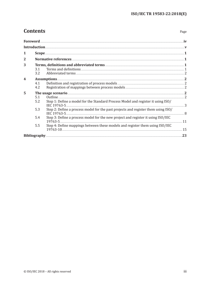 ISO/IEC TR 19583-22:2018 - Information technology — Concepts and usage of metadata — Part 22: Registering and mapping development processes using ISO/IEC 19763
Released:7/16/2018