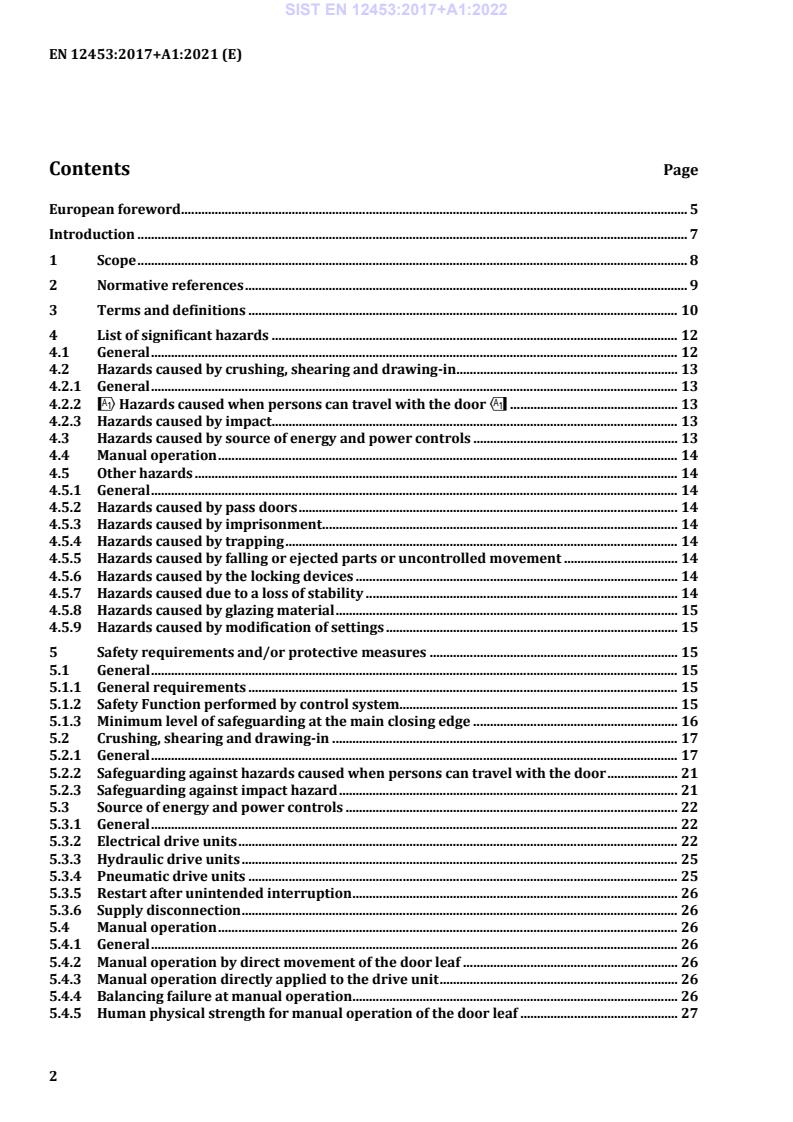 EN 12453:2017+A1:2021 EN 12453:2017+A1:2022 - Page 4 preview