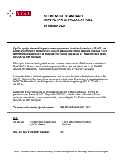 EN IEC 61753-081-02:2024 - Page 1 preview