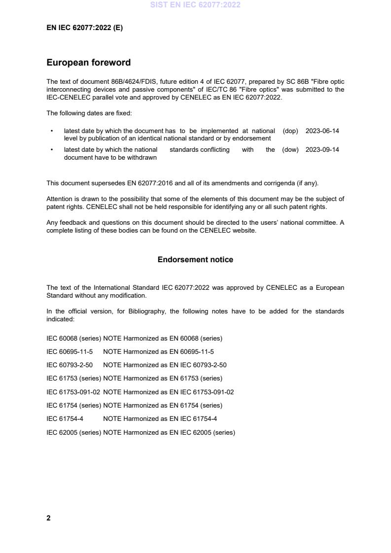EN IEC 62077:2022 EN IEC 62077:2022 - Page 4 preview