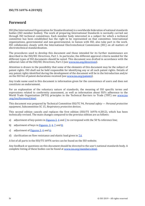 ISO/TS 16976-4:2019 ISO/TS 16976-4:2019 - Respiratory protective devices -- Human factors - Page 4 preview
