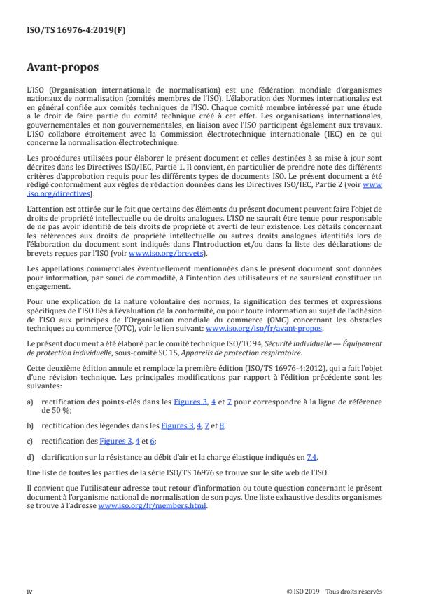ISO/TS 16976-4:2019 ISO/TS 16976-4:2019 - Appareils de protection respiratoire -- Facteurs humains - Page 4 preview