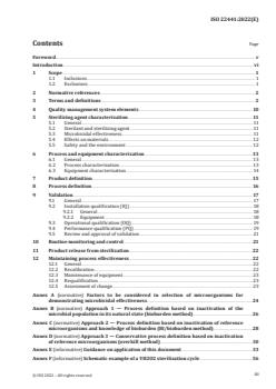 SIST ISO 22441:2024 ISO 22441:2022 - Sterilization of health care products — Low temperature vaporized hydrogen peroxide — Requirements for the development, validation and routine control of a sterilization process for medical devices
Released:26. 08. 2022 - Page 3 preview