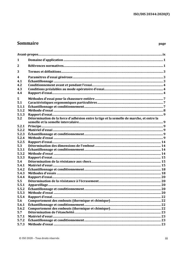 ISO/DIS 20344 - Personal protective equipment -- Test methods for footwear