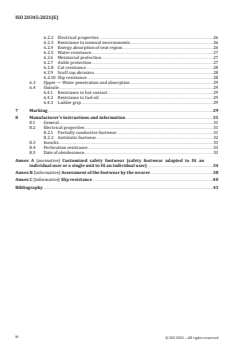 ISO 20345:2021 - Personal protective equipment — Safety footwear
Released:12/17/2021 - Page 4 preview