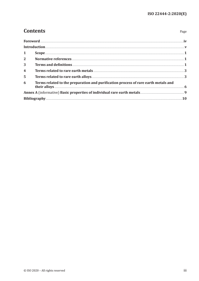 ISO 22444-2:2020 - Rare earth — Vocabulary — Part 2: Metals and their alloys
Released:10/15/2020