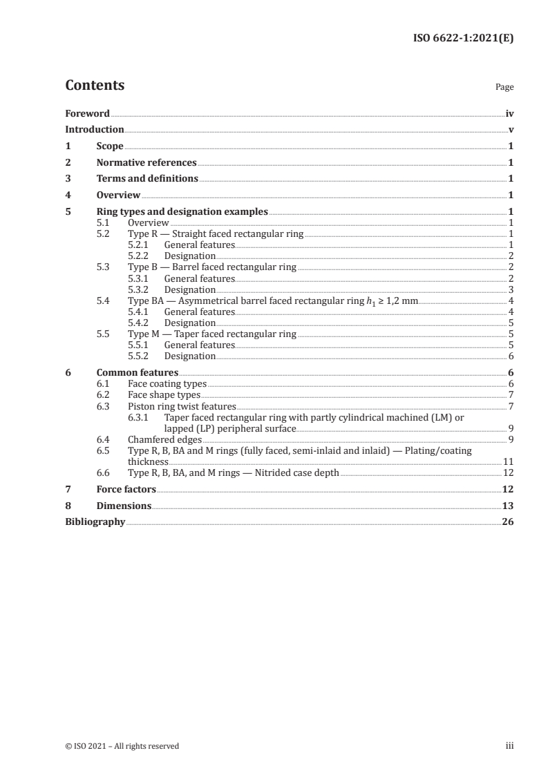 ISO 6622-1:2021 - Internal combustion engines — Piston rings — Part 1: Rectangular rings made of cast iron
Released:8/10/2021