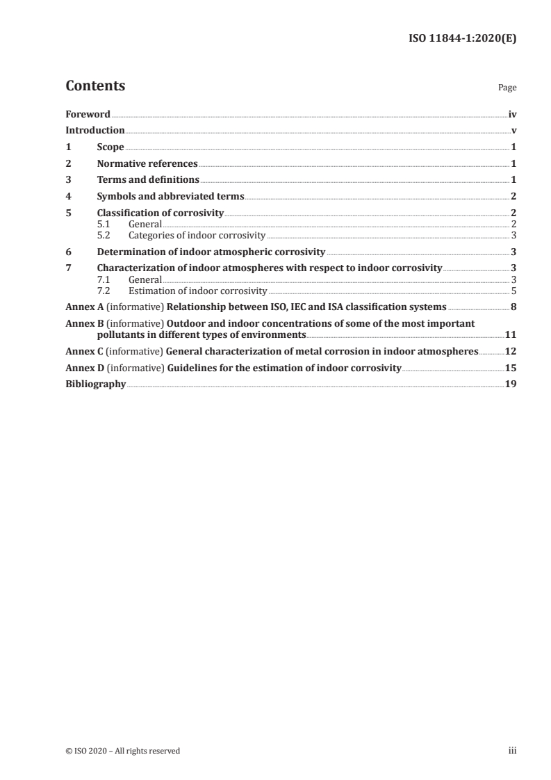 ISO 11844-1:2020 - Corrosion of metals and alloys — Classification of low corrosivity of indoor atmospheres — Part 1: Determination and estimation of indoor corrosivity
Released:5/27/2020