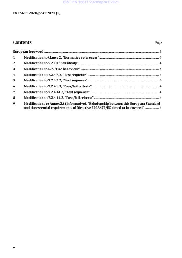 EN 15611:2020/FprA1 EN 15611:2020/oprA1:2021 - Page 4 preview