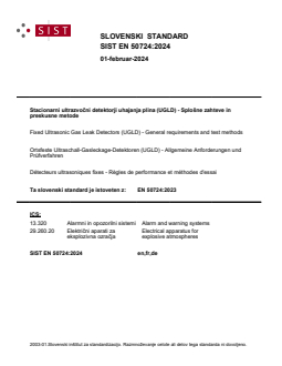 EN 50724:2024 - BARVE - Page 1 preview