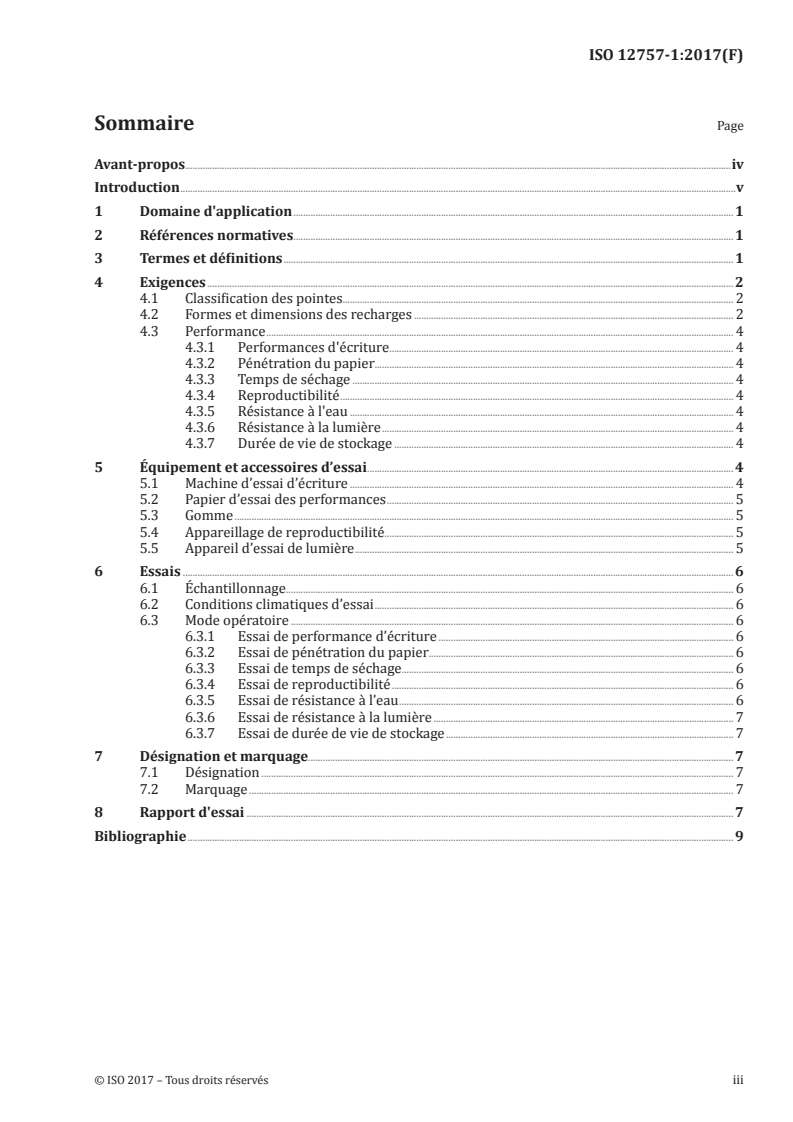 ISO 12757-1:2017 - Stylos à pointe bille et recharges — Partie 1: Utilisation générale
Released:12/7/2017