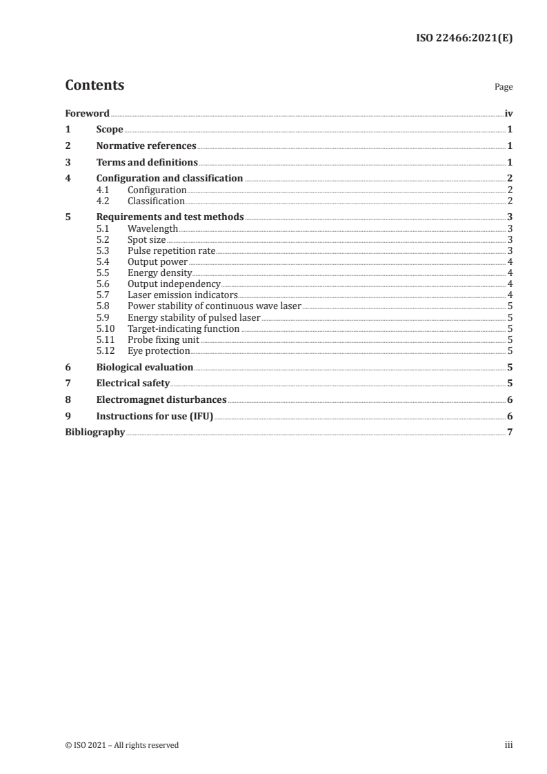 ISO 22466:2021 - Traditional Chinese medicine — Laser acupoint devices
Released:5/27/2021