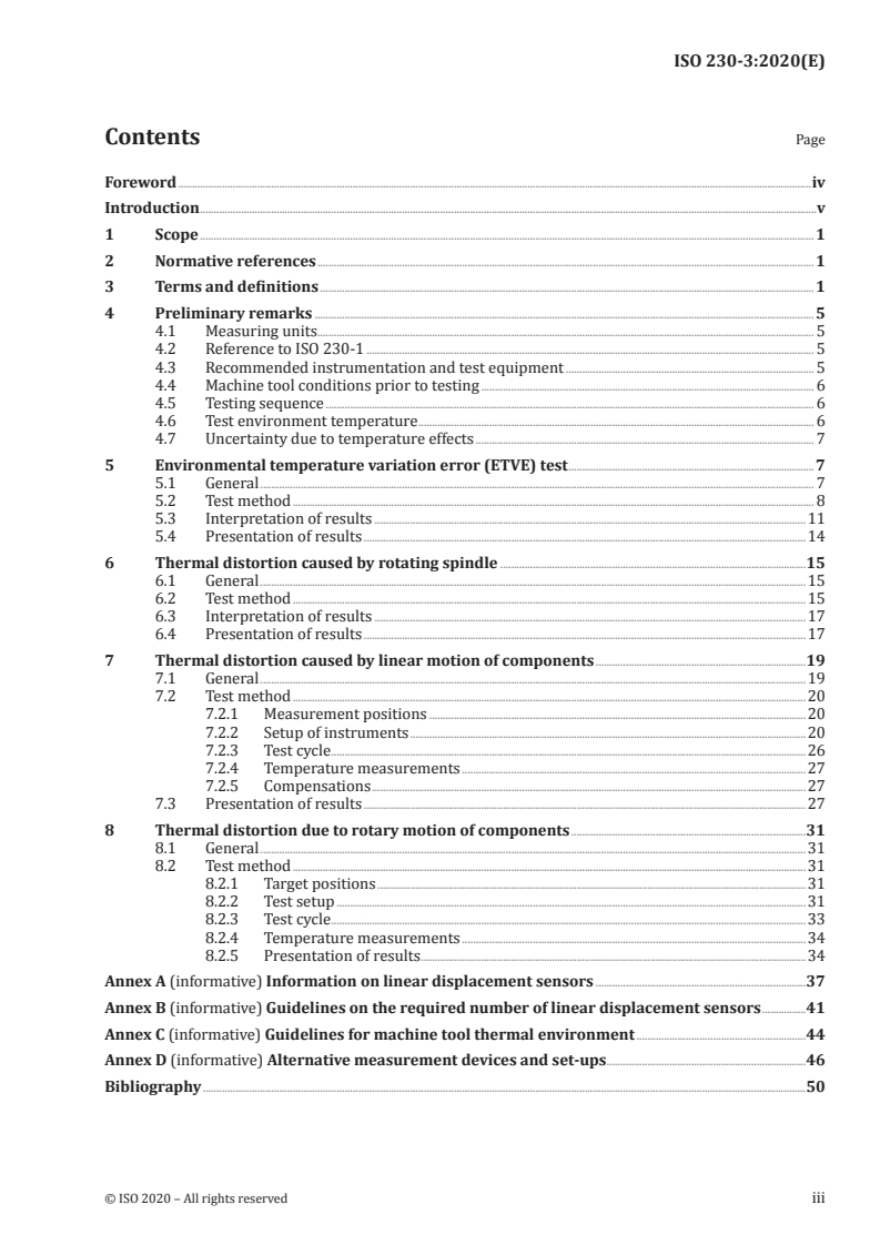 ISO 230-3:2020 ISO 230-3:2020 - Test code for machine tools — Part 3: Determination of thermal effects
Released:11/16/2020