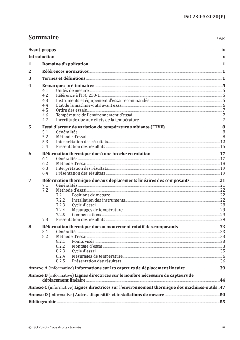 ISO 230-3:2020 ISO 230-3:2020 - Code d'essai des machines-outils — Partie 3: Évaluation des effets thermiques
Released:11/16/2020