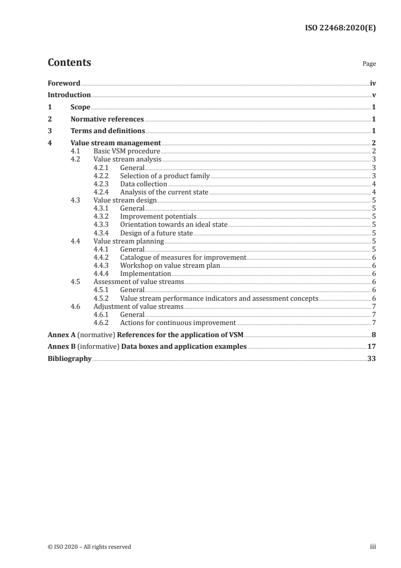 ISO 22468:2020 - Value stream management (VSM)
Released:3/9/2020